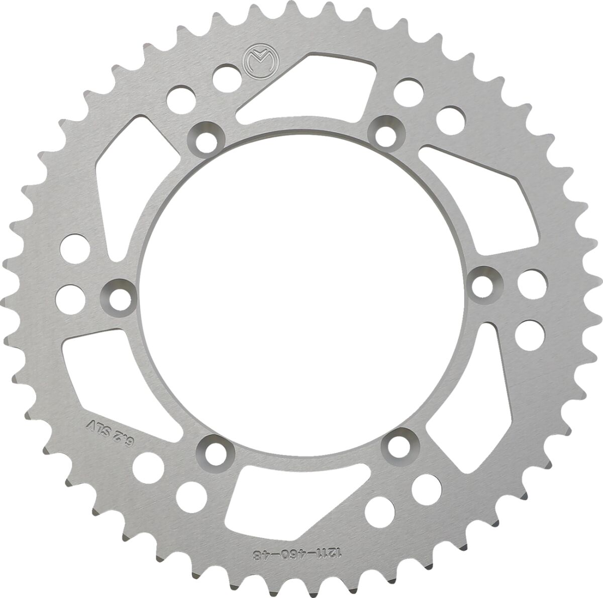 REAR SPROCKET 48 TEETH ALUMINIUM SILVER