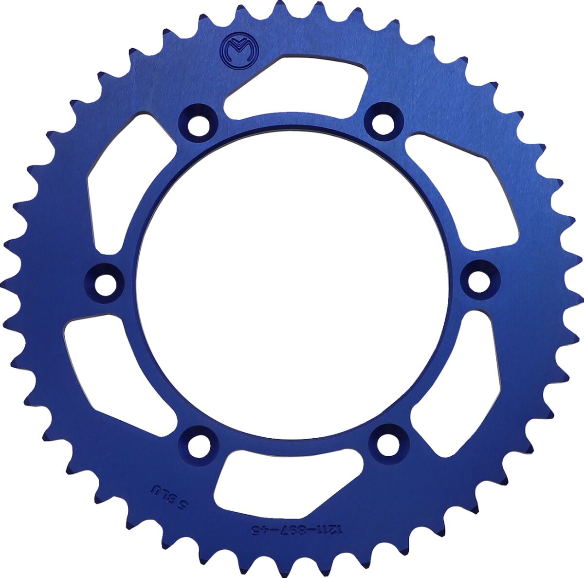 REAR SPROCKET / 45 TEETH / 520 PITCH / BLUE / ALUMINUM