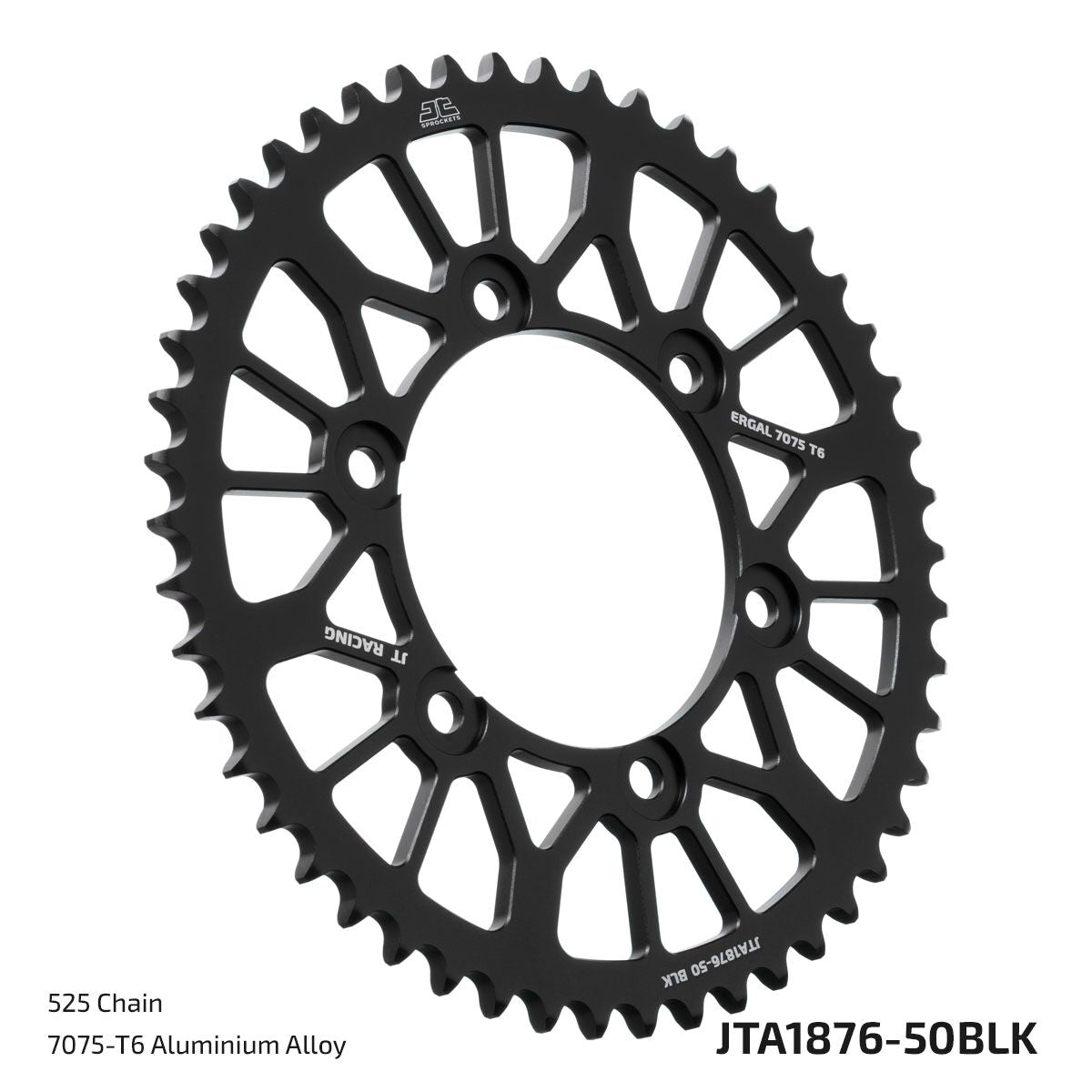 SPROCKET REAR RL 50T 525 BLK