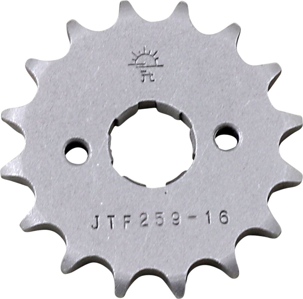 JTF259.16 FRONT REPLACEMENT SPROCKET 16 TEETH 428 PITCH NATURAL STEEL