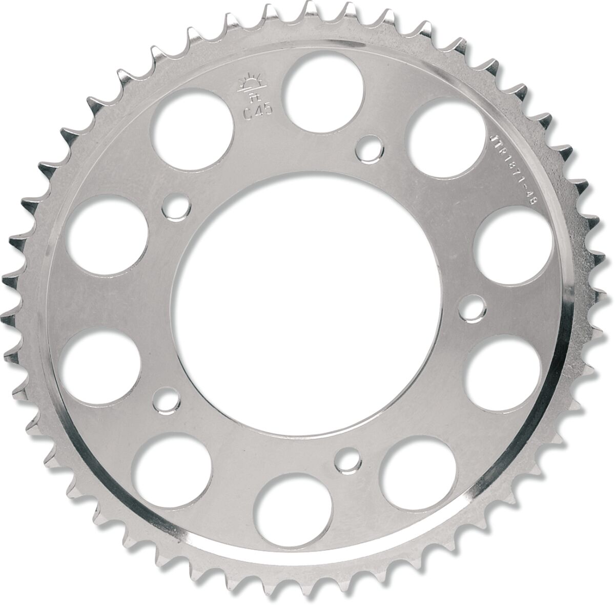 JTR822.46 REAR REPLACEMENT SPROCKET 46 TEETH 520 PITCH NATURAL STEEL