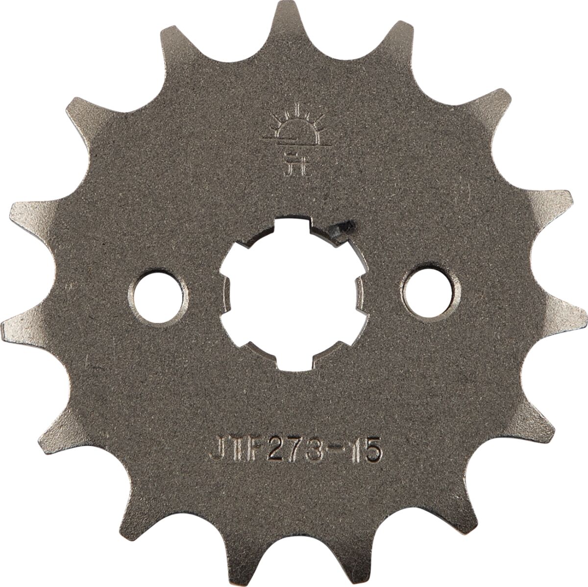 JTF273.15 FRONT REPLACEMENT SPROCKET 15 TEETH 428 PITCH NATURAL CHROMOLY STEEL ALLOY
