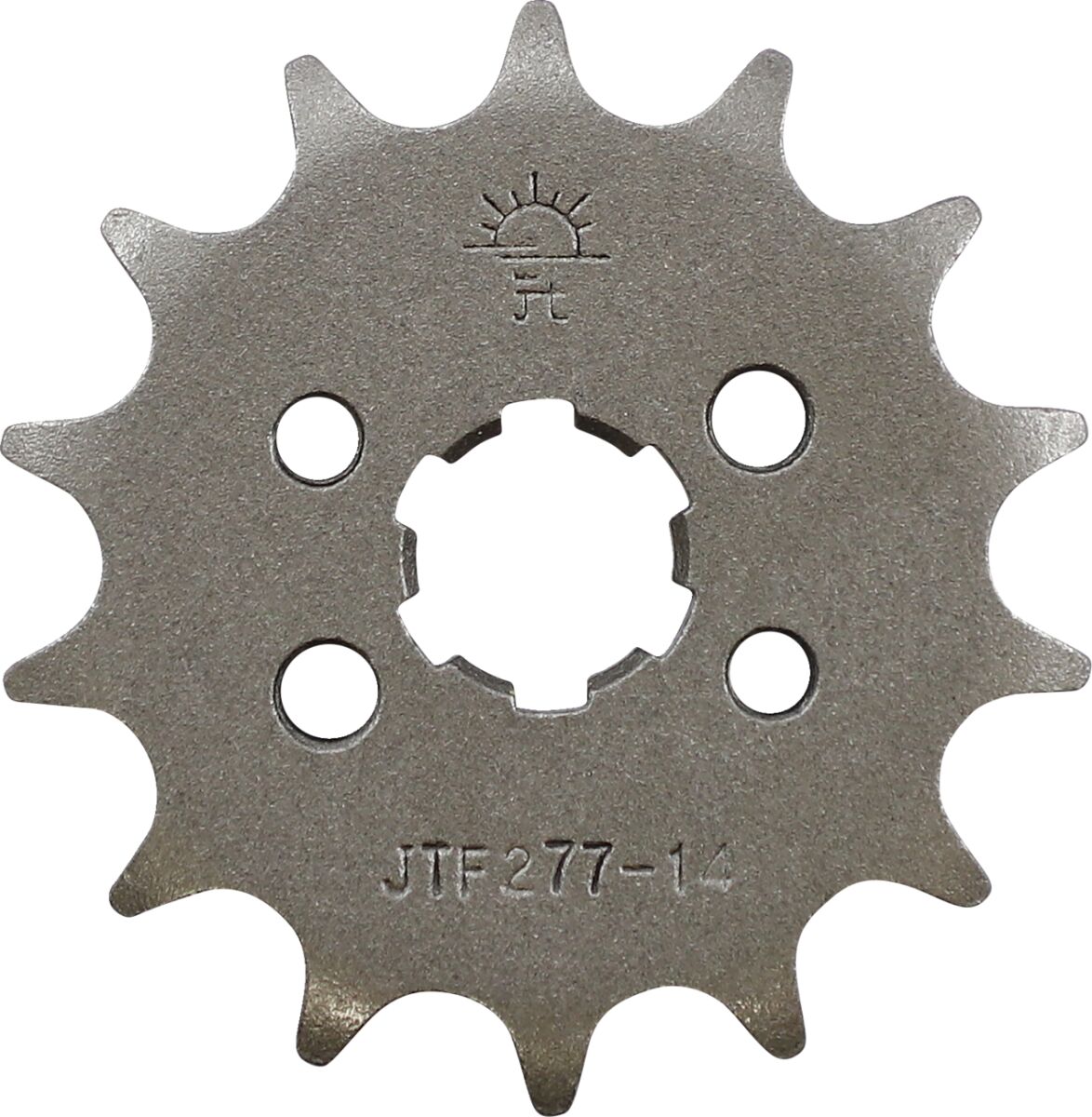 JTF277.14 FRONT REPLACEMENT SPROCKET 14 TEETH 428 PITCH NATURAL CHROMOLY STEEL ALLOY