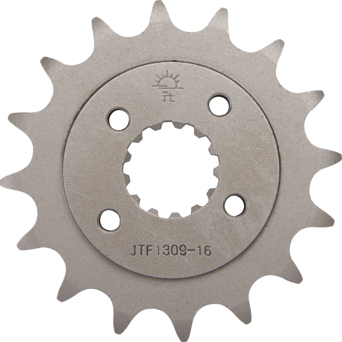 JTF1309.16 FRONT REPLACEMENT SPROCKET 16 TEETH 520 PITCH NATURAL SCM420 CHROMOLY STEEL ALLOY