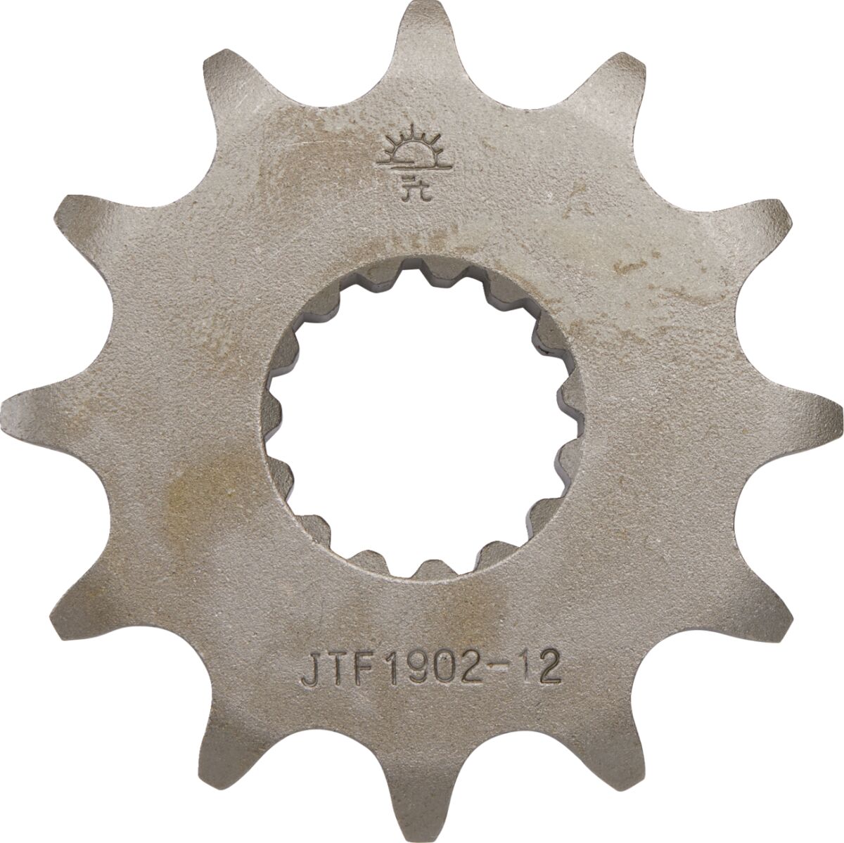 JTF1902.12 FRONT REPLACEMENT SPROCKET 12 TEETH 520 PITCH NATURAL SCM420 CHROMOLY STEEL ALLOY