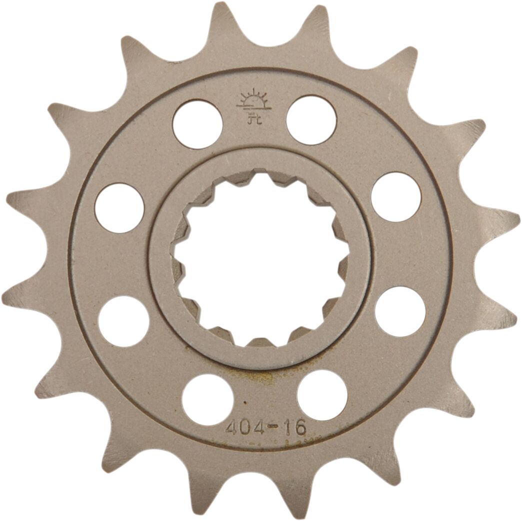 JTF404.16 FRONT REPLACEMENT SPROCKET 16 TEETH 525 PITCH NATURAL SCM420 CHROMOLY STEEL ALLOY