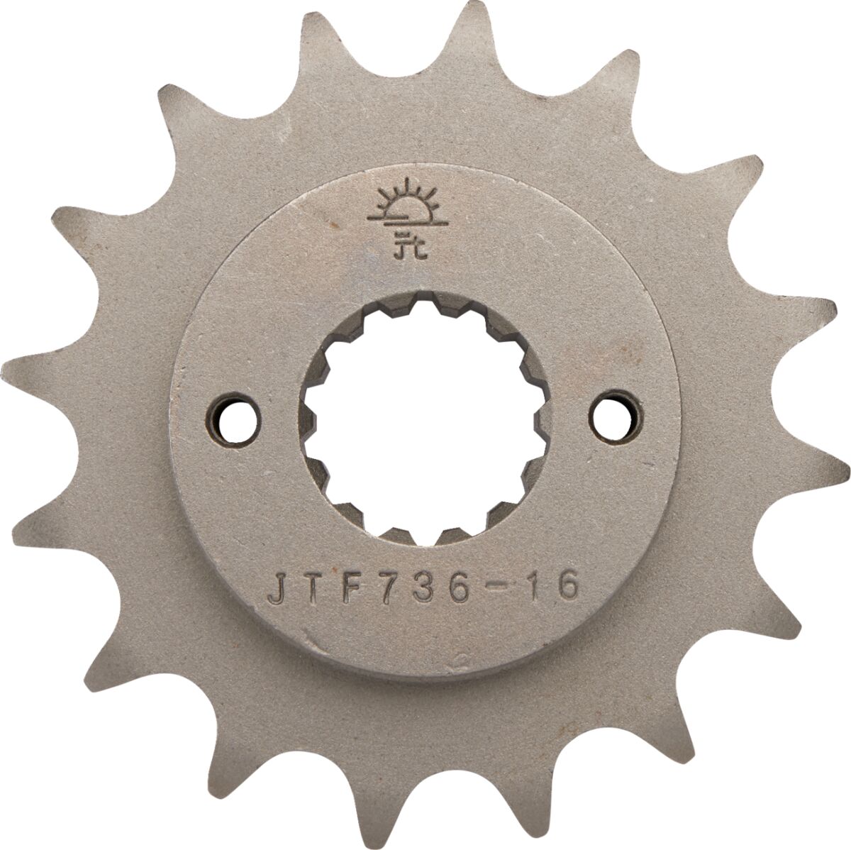 JTF736.16 FRONT REPLACEMENT SPROCKET 16 TEETH 520 PITCH NATURAL CHROMOLY STEEL ALLOY