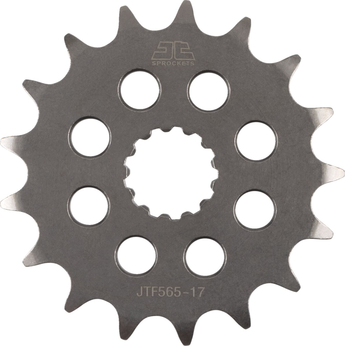 JTF565.17 FRONT REPLACEMENT SPROCKET 17 TEETH 520 PITCH NATURAL CHROMOLY STEEL