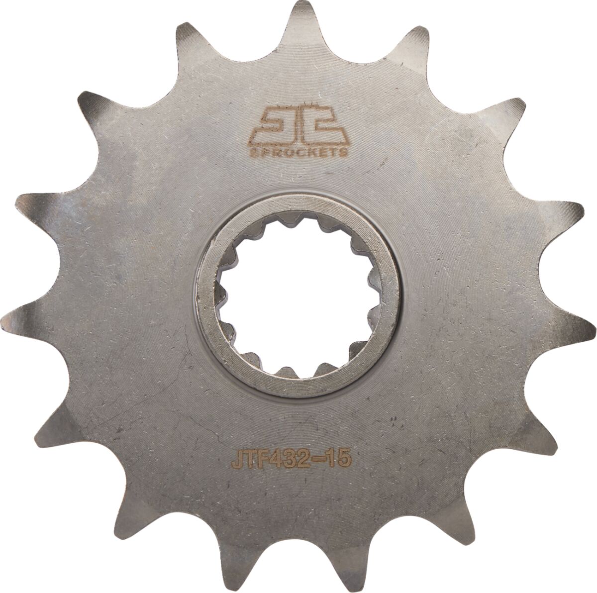 JTF432.15SC FRONT SPROCKET 15 TEETH 520 PITCH NATURAL STEEL