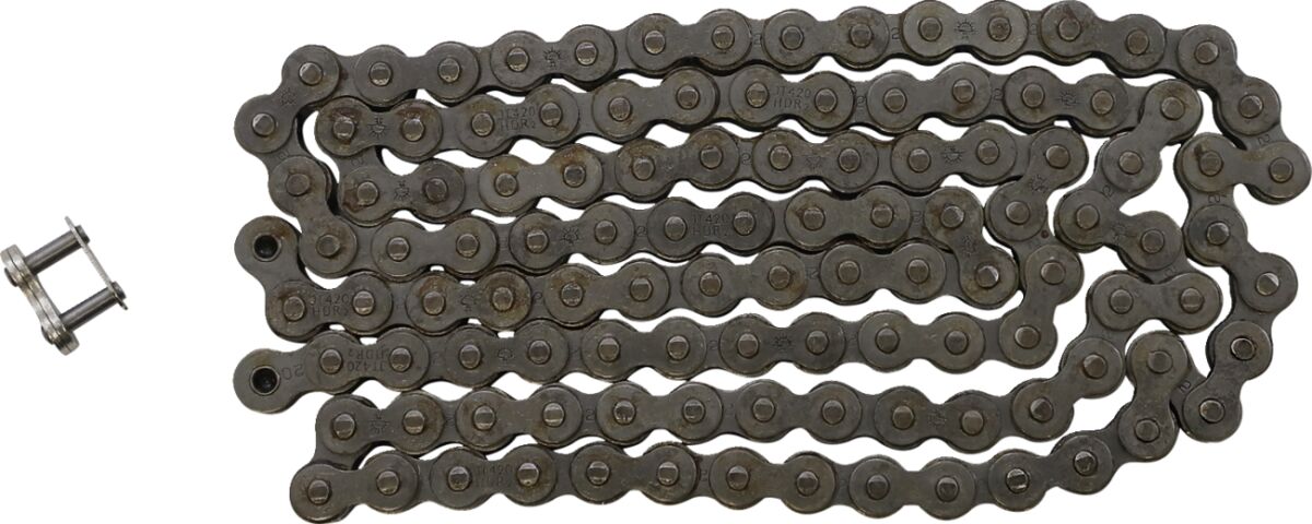 420HDR 114 CLIP LINK 420 NON-SEAL REPLACEMENT DRIVE CHAIN / NATURAL / STEEL