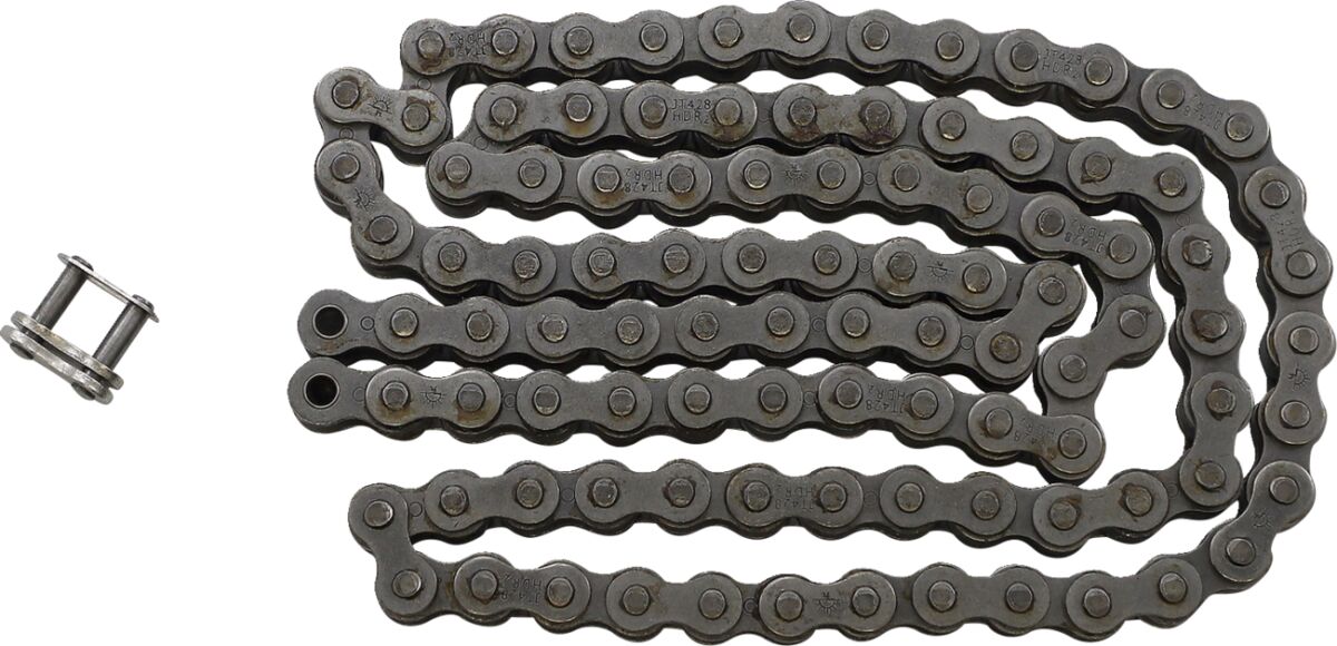 428HDR 100 CLIP LINK 428 NON-SEAL REPLACEMENT DRIVE CHAIN / NATURAL / STEEL
