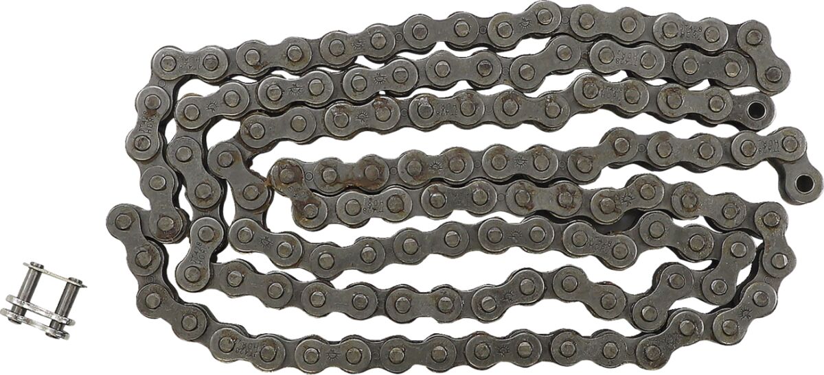 428-HDR-124-SL 124 CLIP LINK 428 NON-SEAL DRIVE CHAIN / NATURAL / STEEL