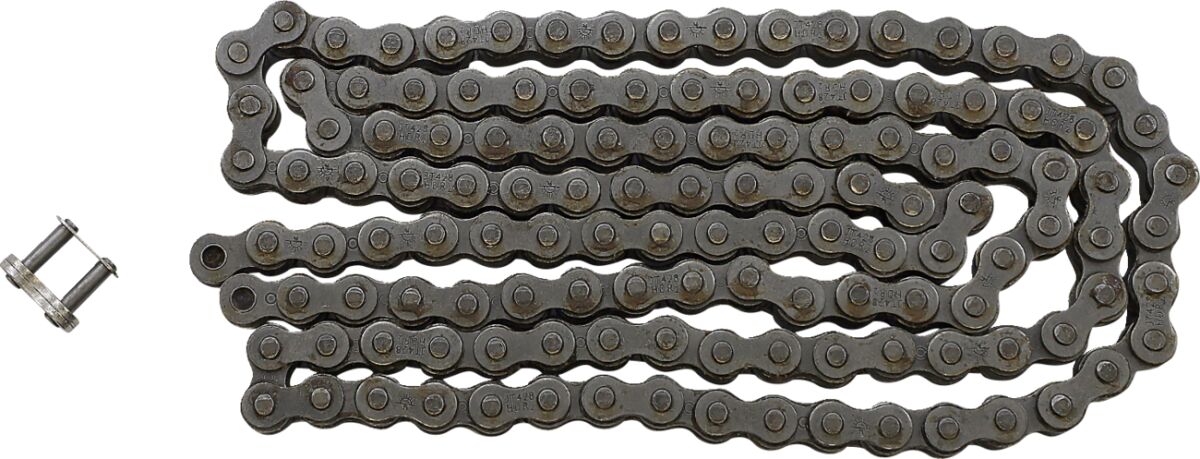 428HDR 130 CLIP LINK 428 NON-SEAL REPLACEMENT DRIVE CHAIN / NATURAL / STEEL