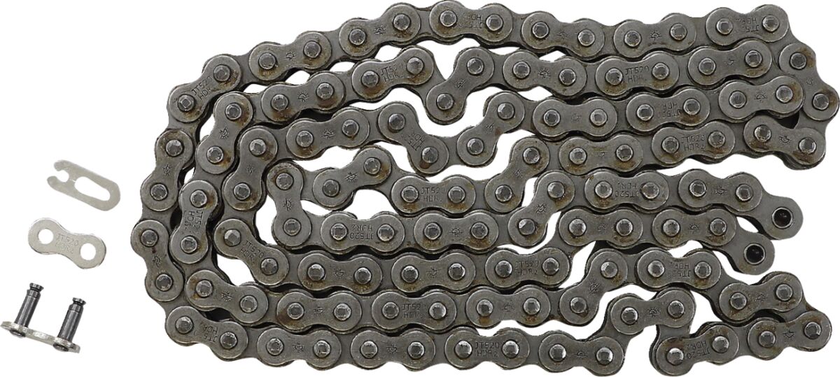 520HDR 118 CLIP LINK 520 NON-SEAL REPLACEMENT DRIVE CHAIN / NATURAL / STEEL