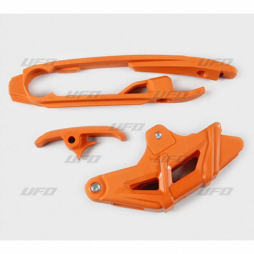 CHAIN GUIDE & SLIDER KIT KTM SX/SX-F ORANGE