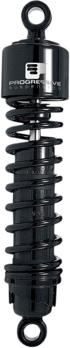 PROGRESSIVE SUSPENSION 412 SERIES HEAVY DUTY AMERICAN-TUNED GAS SHOCKS BLACK 13"