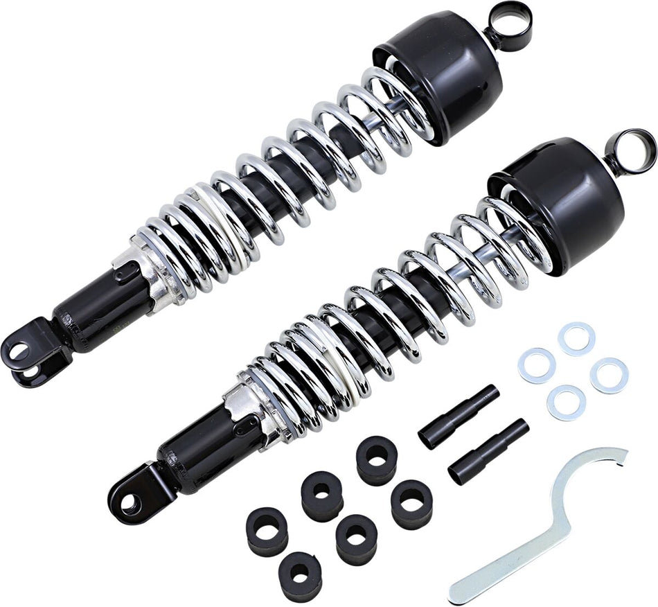 SHOCKS BLACK BODY CHROME SPRING