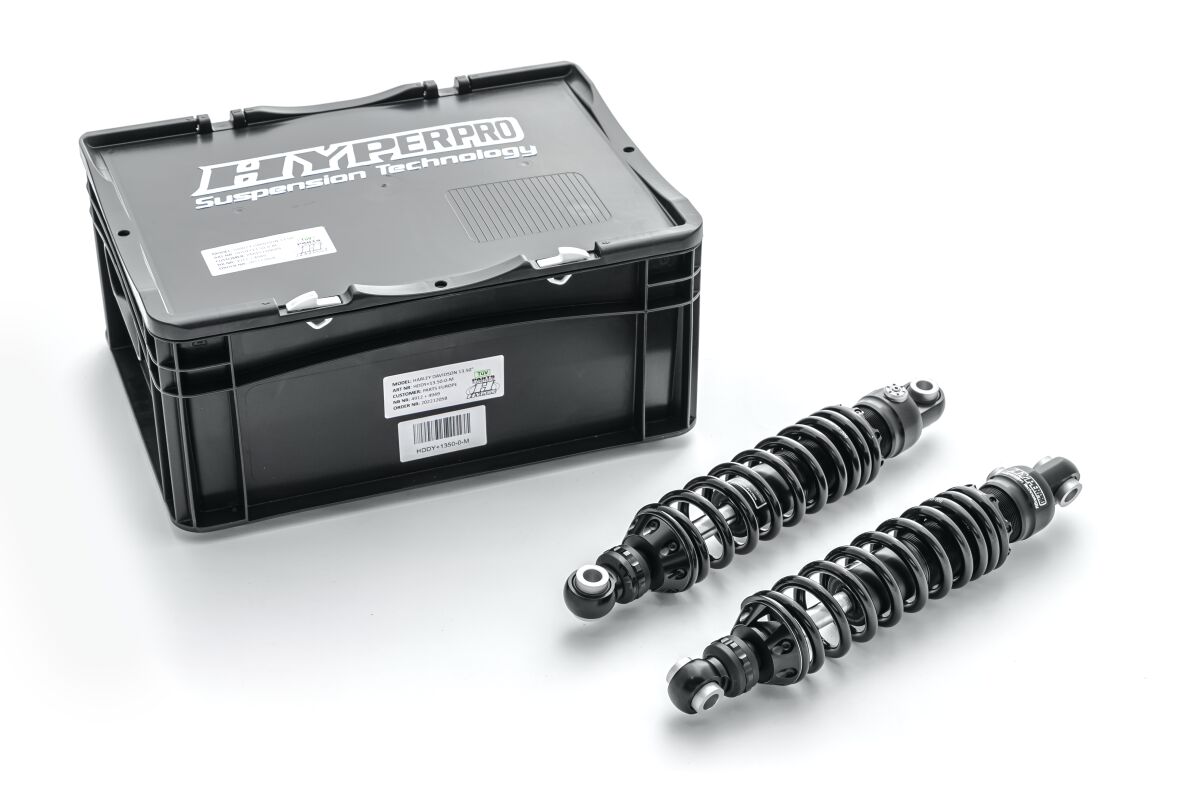 TYPE 360 EMULSION REAR SHOCKS 13.5" LENGTH HD DYNA