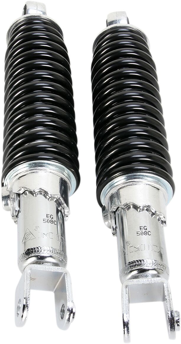 SHOCKS CHROME BODY BLACK SPRING