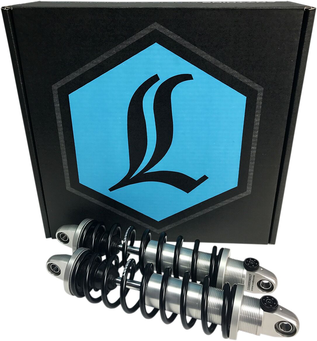 SHOCKS REVO-A 13" STANDARD ADJUSTABLE COIL CLEAR