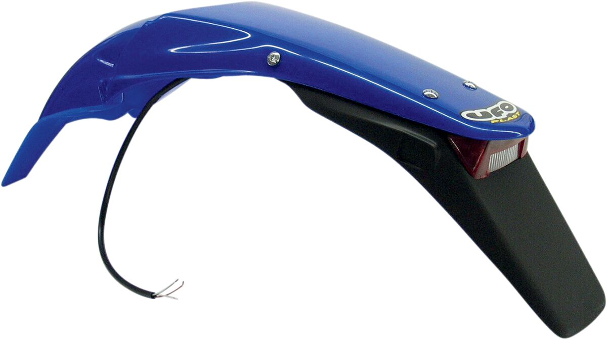 ENDURO REAR FENDER W/ STOP-TAILLIGHT YAMAHA WR250/450F REFELX-BLUE