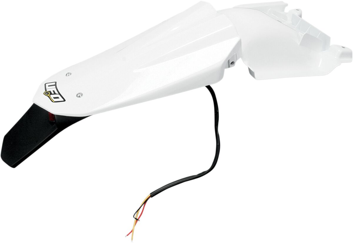 ENDURO REAR FENDER W/ LED-LIGHT HUSQVARNA TE/TC WHITE