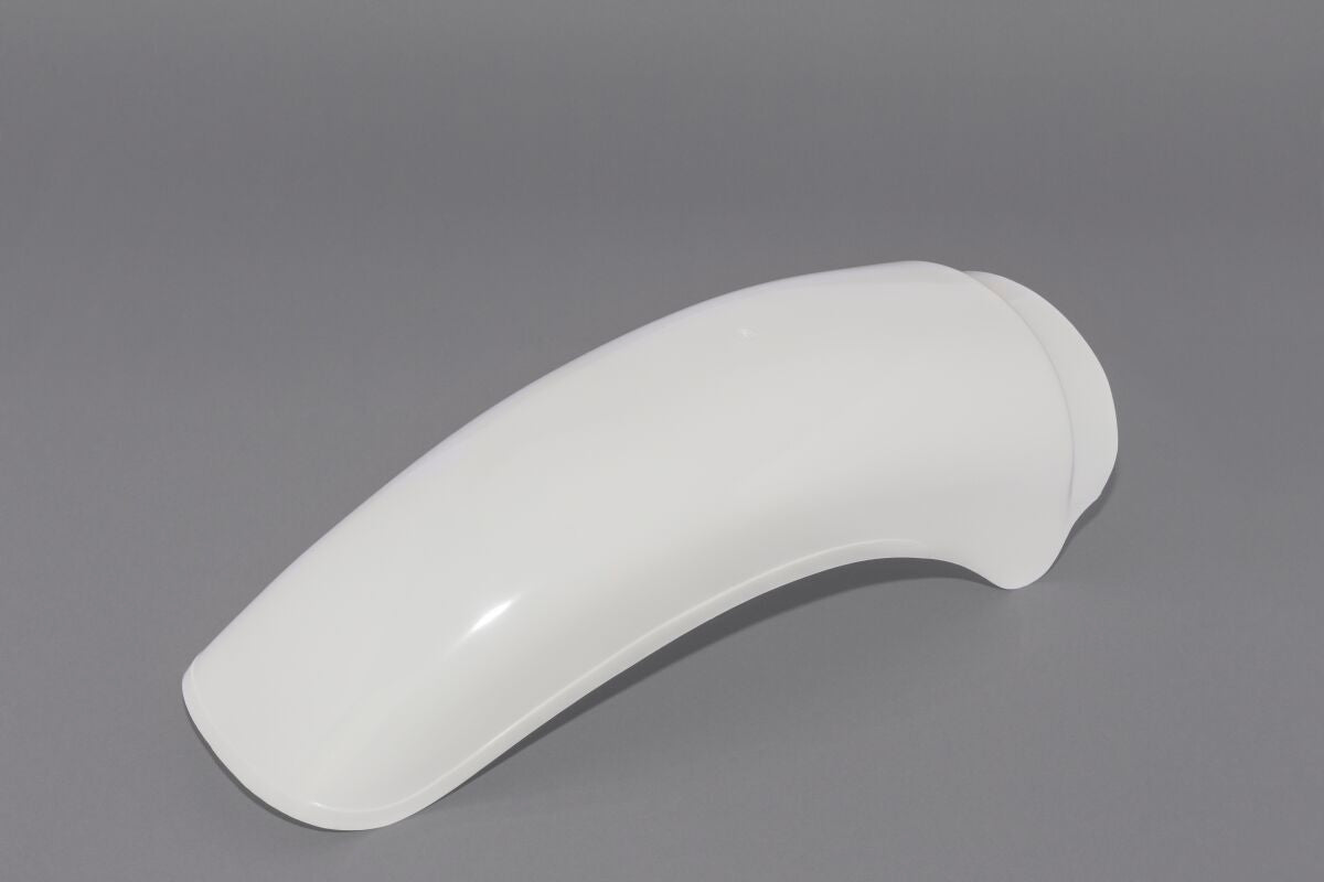 VINTAGE UNI REAR FENDER MAICO 250-490cc (78-80) WHITE
