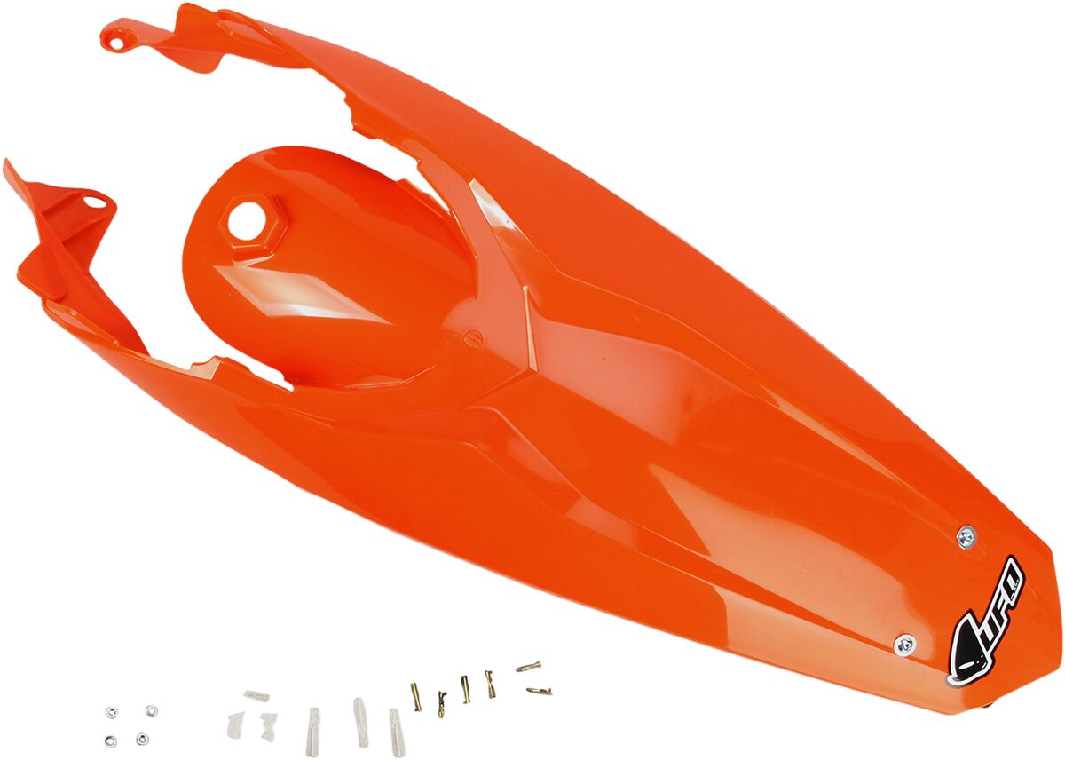 ENDURO REAR FENDER W/ LED-LIGHT KTM SX/SX-F ORANGE