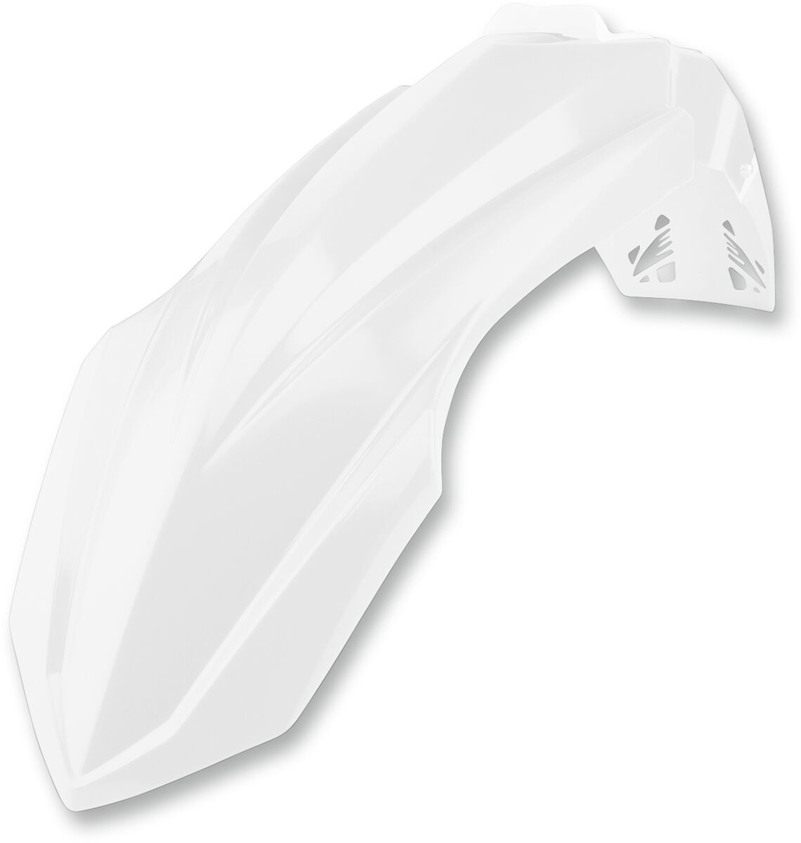 CYCRA-LITE VENTED FRONT FENDER YAMAHA WHITE
