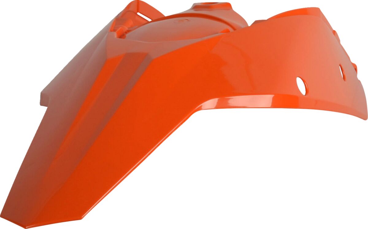 REAR FENDER W/SIDE PANELS ORANGE