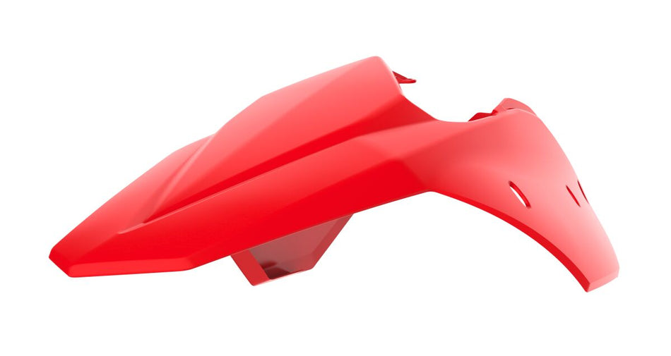 REAR FENDER W/SIDE PANELS RED