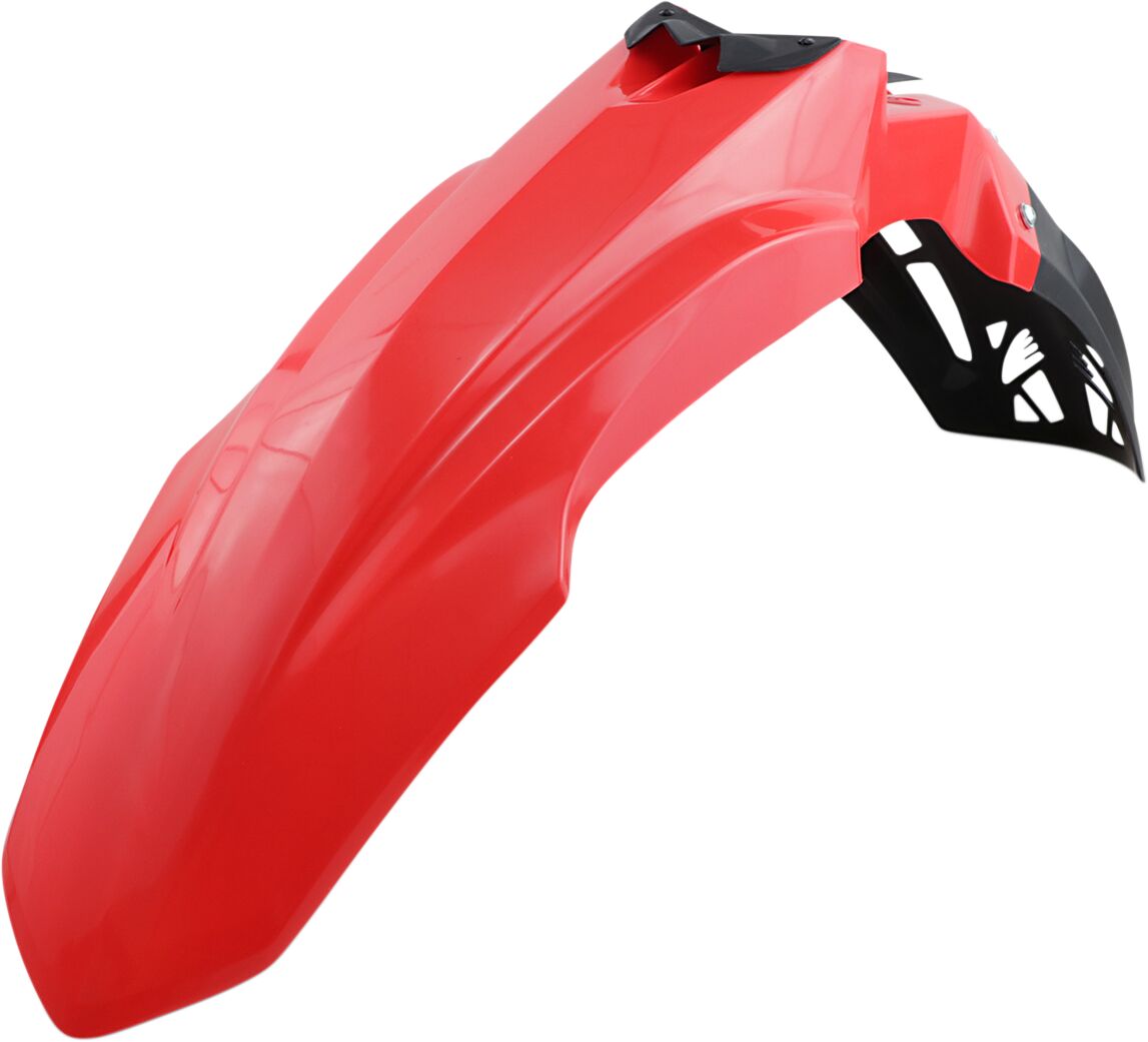 CYCRA-LITE VENTED FRONT FENDER HONDA RED