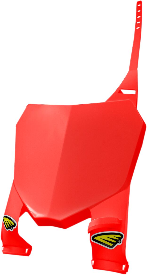 STADIUM FRONT NUMBER PLATE HONDA RED