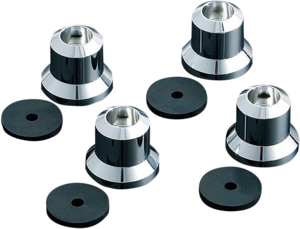 LUGGAGE RACK RISERS CHROME