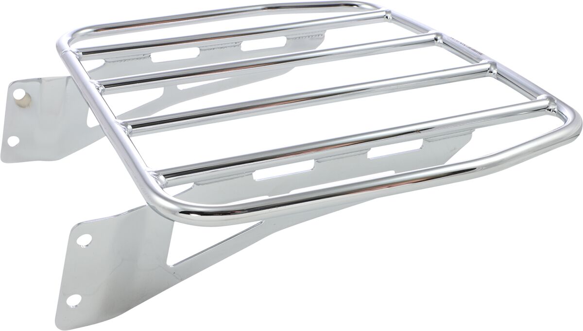 LUGGAGE RACK WIDE CHROME