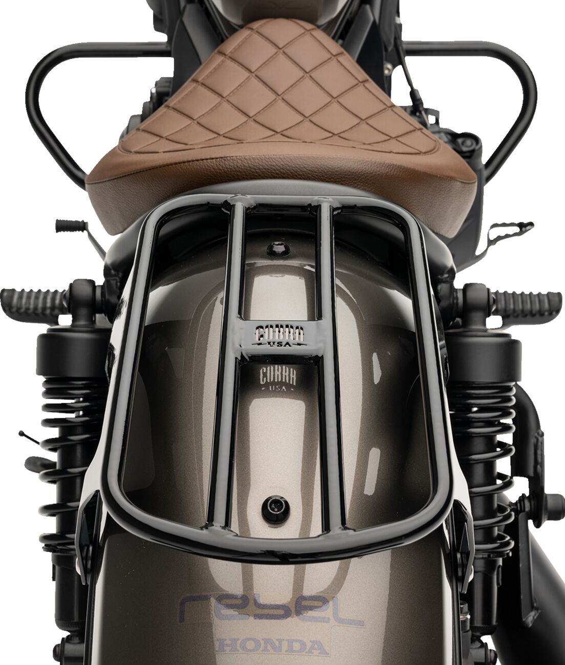 Solo Luggage Rack - Tube - Black - Rebel 300/500