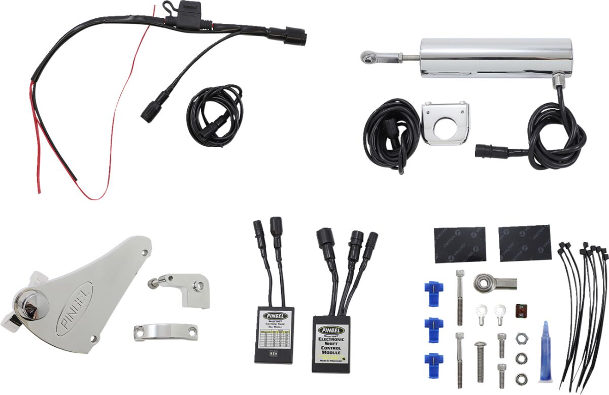 ELECTRIC SPEED SHIFTER KIT / H-D FL / NATURAL