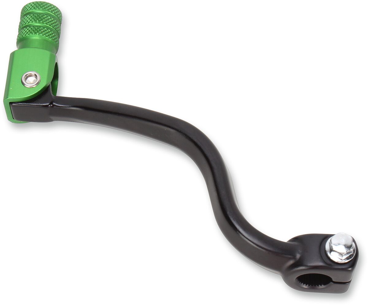 SHIFT LEVER FOLDING  FORGED ALUMINUM GREEN