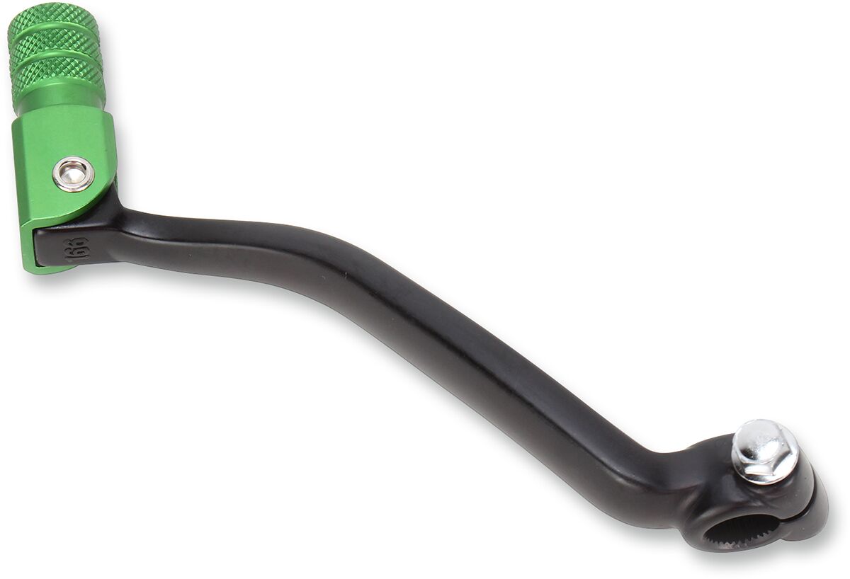 SHIFT LEVER FOLDING  FORGED ALUMINUM GREEN
