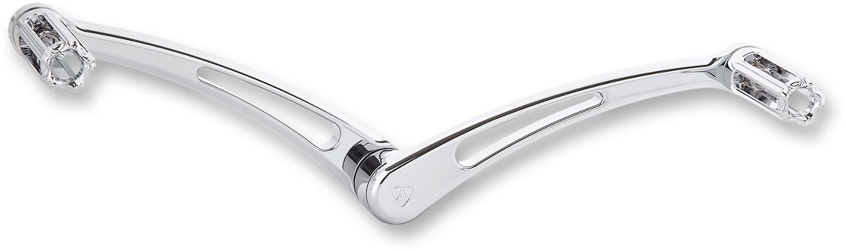 SHIFTER LEVER HEEL/TOE  10-GAUGE CUT CHROME