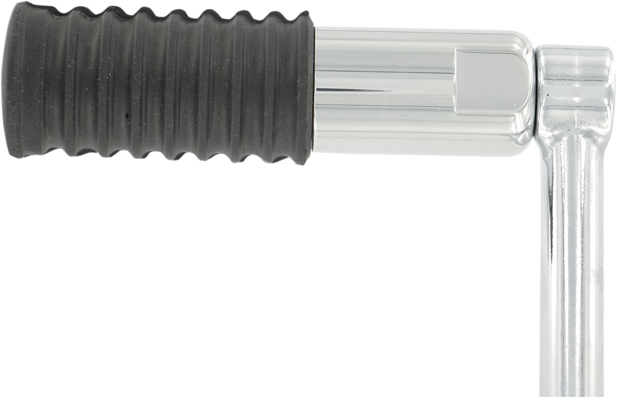 SHIFT PEG EXTENDER / HARLEY-DAVIDSON 1965 & UP / NATURAL-CHROME / STEEL