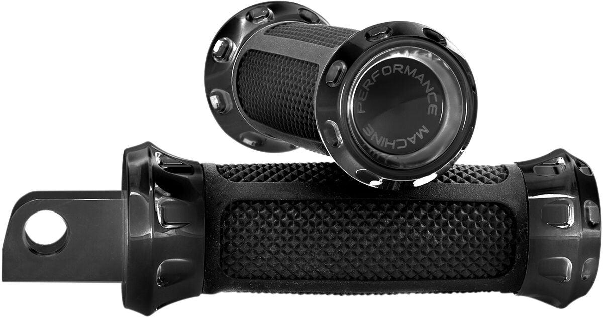 PEG FOOT OVERDRIVE PASSENGER BLACK