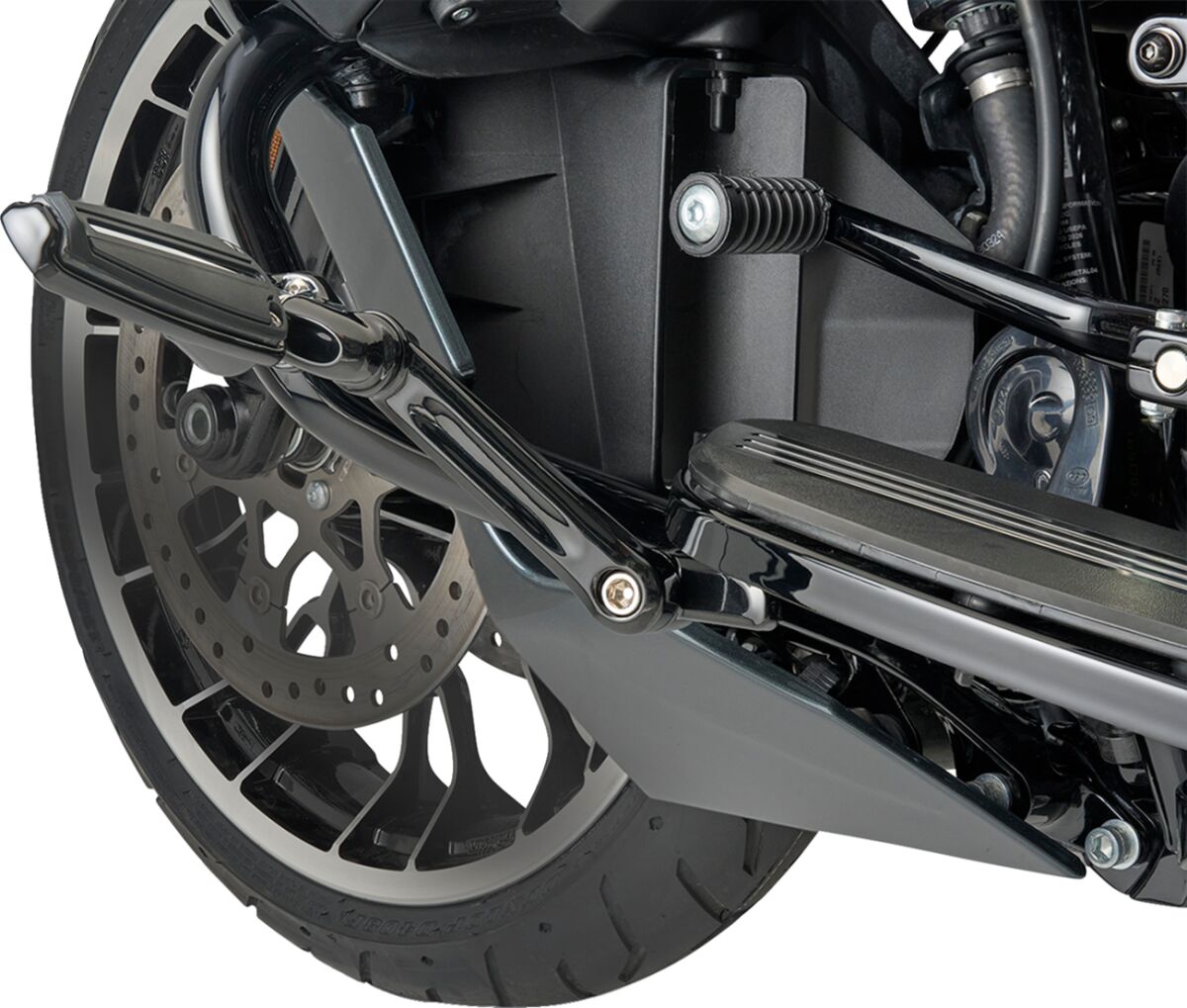 MOUNT HIGHWAY PEG FRAME MOUNT ADJUSTABLE BLACK