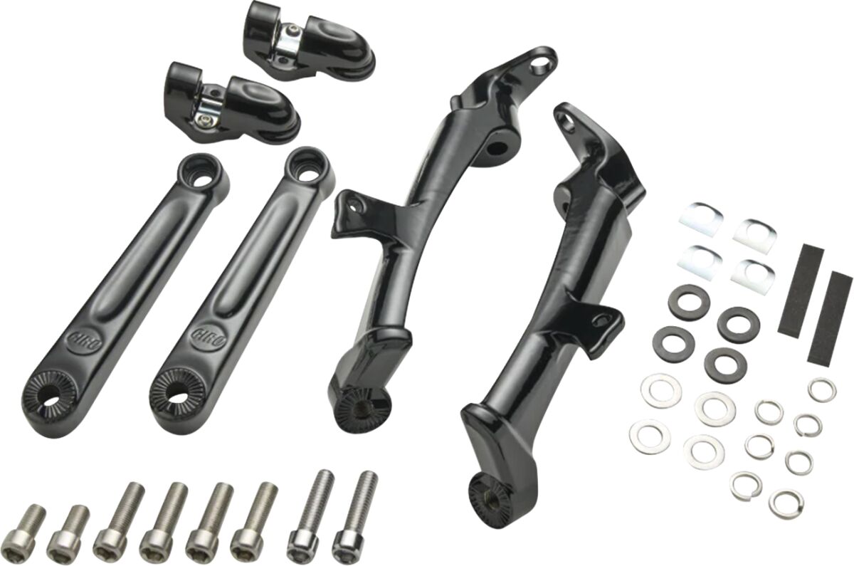 MOUNT HIGHWAY PEG FRAME MOUNT ADJUSTABLE BLACK