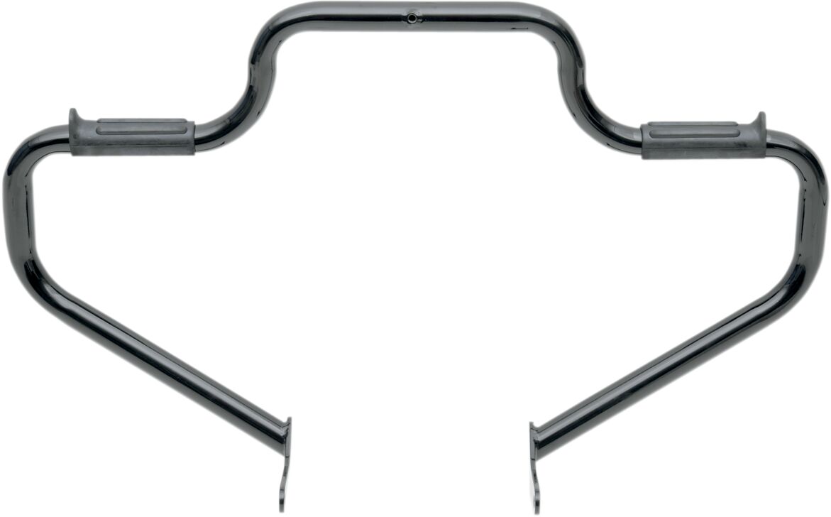 HIGHWAY BAR BUILT-IN RUBBER FOOTREST MULTIBAR® / STEEL / FRONT / BLACK