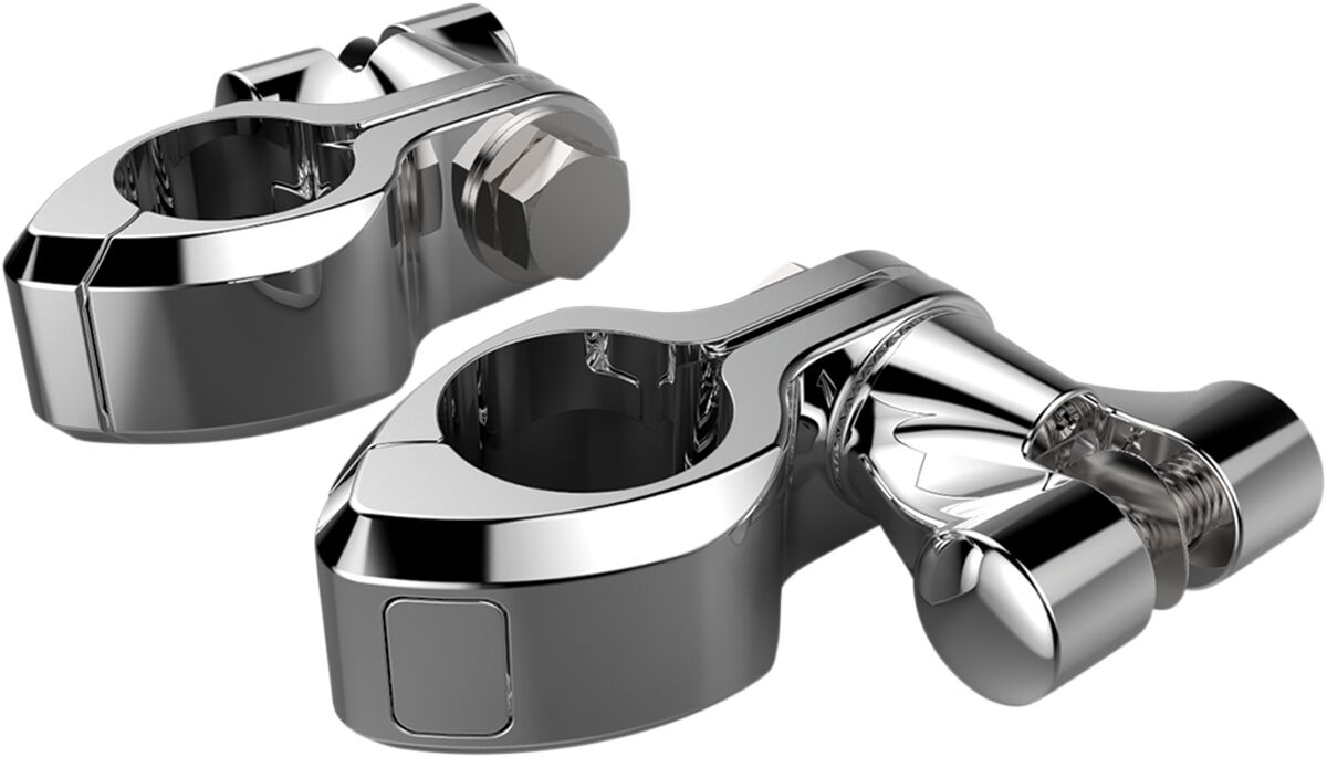 HIGHWAY PEG MOUNT ADJUSTABLE WITH CLEVIS CHROME