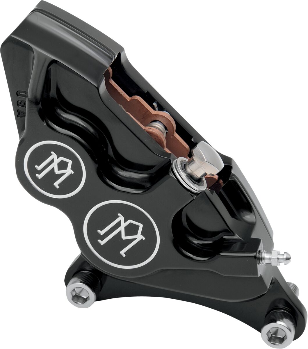 CALIPER FOUR-PISTON DIFFERENTIAL-BORE FRONT LEFT CONTRAST CUT
