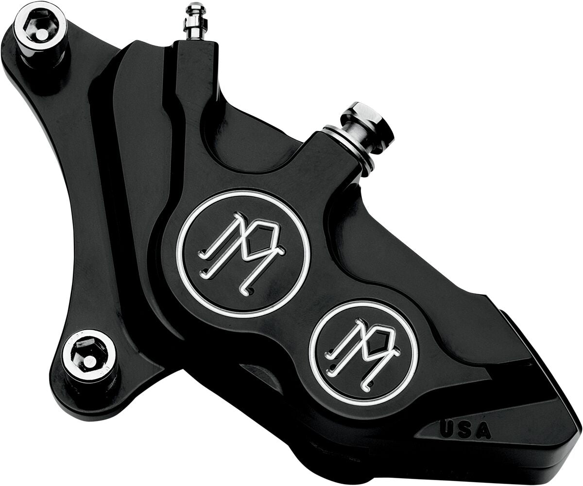 CALIPER FOUR-PISTON DIFFERENTIAL-BORE FRONT LEFT CONTRAST CUT