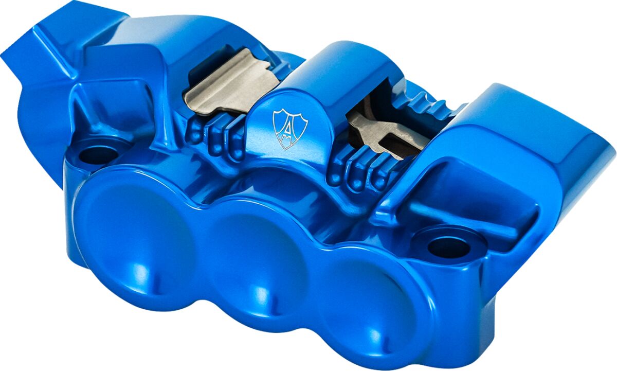 CALIPER MONO RADIAL 100MM LEFT BLUE