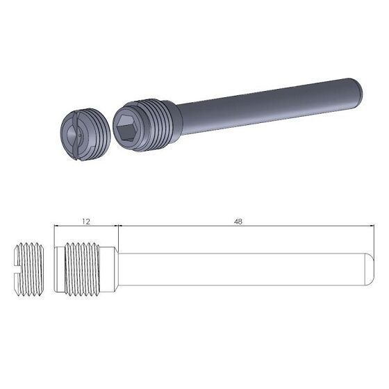BRAKE PAD PIN OEM REPLACEMENT
